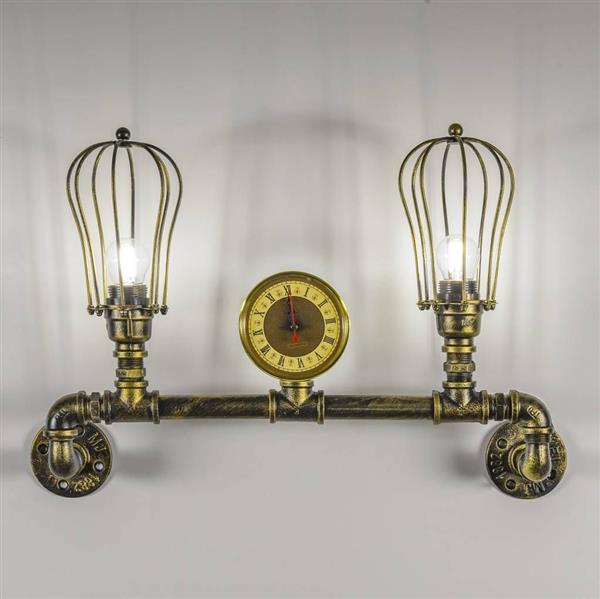 Grote foto industri le tweelichts wandlamp waterleiding funnylights kakuna huis en inrichting overige