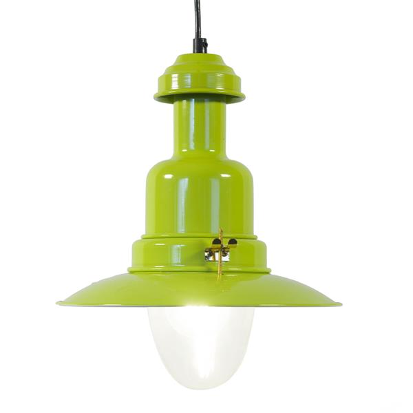 Grote foto industri le groene hanglamp valott carbon huis en inrichting overige