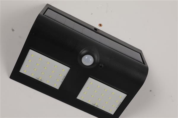 Grote foto wandlamp solar led zwart daglicht solar lights cobalt huis en inrichting overige