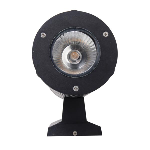 Grote foto moderne buitenwandlamp up down zwart ip65 incl. led wit licht garleds solano huis en inrichting overige