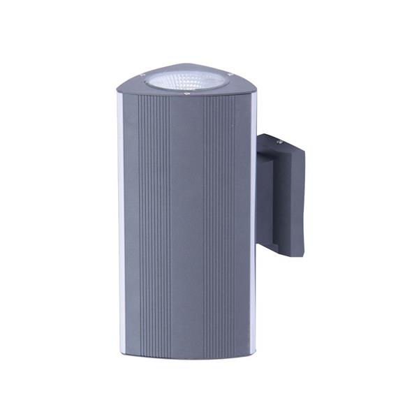 Grote foto moderne buitenwandlamp up down zwart ip65 incl. led wit licht garleds setos huis en inrichting overige