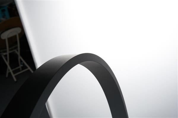 Grote foto moderne staande buitenlamp zwart rond ip65 incl. led garleds noche tuin en terras verlichting