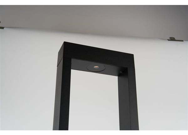 Grote foto moderne staande buitenlamp zwart 80 cm ip65 incl. led garleds trebol tuin en terras verlichting