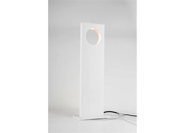 Grote foto moderne staande buitenlamp wit 50 cm ip65 incl. led garleds veronica tuin en terras verlichting