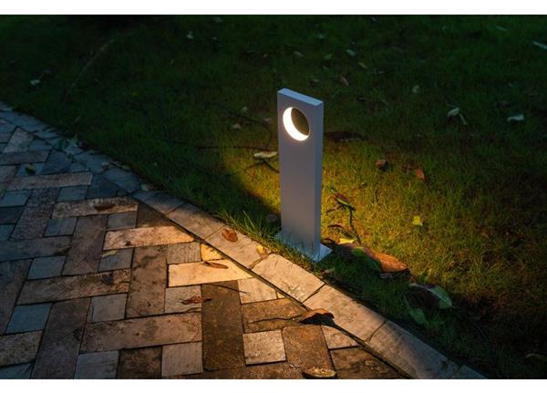 Grote foto moderne staande buitenlamp wit 50 cm ip65 incl. led garleds veronica tuin en terras verlichting