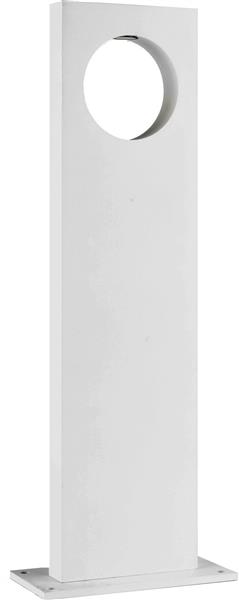 Grote foto moderne staande buitenlamp wit 50 cm ip65 incl. led garleds veronica tuin en terras verlichting