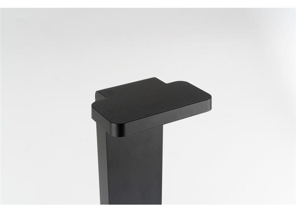 Grote foto moderne staande buitenlamp zwart 60 cm ip65 incl. led garleds babu tuin en terras verlichting