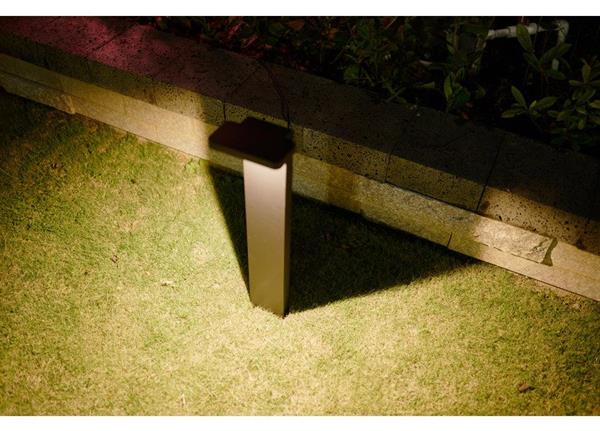 Grote foto moderne staande buitenlamp zwart 60 cm ip65 incl. led garleds babu tuin en terras verlichting