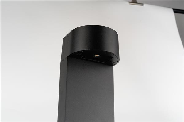 Grote foto moderne staande buitenlamp zwart 60 cm ip 65 incl. led garleds avena tuin en terras verlichting