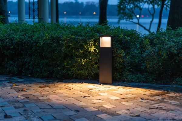 Grote foto design staande buitenlamp zwart 60 cm ip65 incl. led garleds beleno tuin en terras verlichting