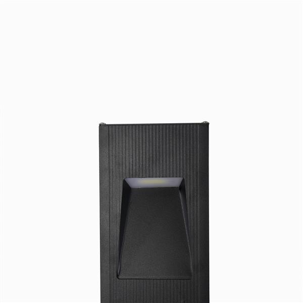 Grote foto design staande buitenlamp 80 cm ip65 wit licht incl. led garleds cardo tuinlamp tuin en terras verlichting