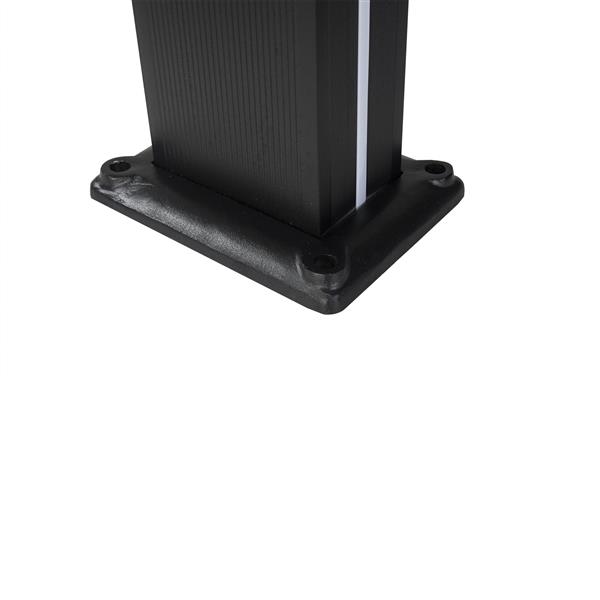 Grote foto design staande buitenlamp 80 cm ip65 wit licht incl. led garleds cardo tuinlamp tuin en terras verlichting