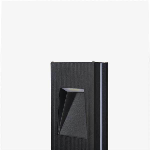 Grote foto design staande buitenlamp 80 cm ip65 wit licht incl. led garleds cardo tuinlamp tuin en terras verlichting