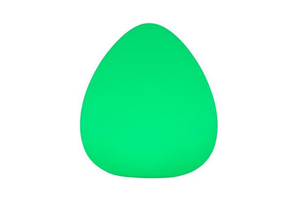 Grote foto oplaadbare lamp led rgb steen 30 cm incl. afstandsbediening funnylights zubat tuinlamp tuin en terras verlichting