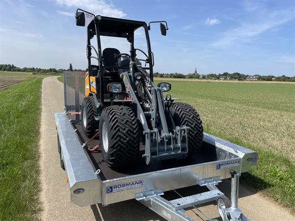 Grote foto vlemmix machinetransporter 3500 kg 400x180 2 x as 1800 kg nieuw agrarisch aanhangwagens