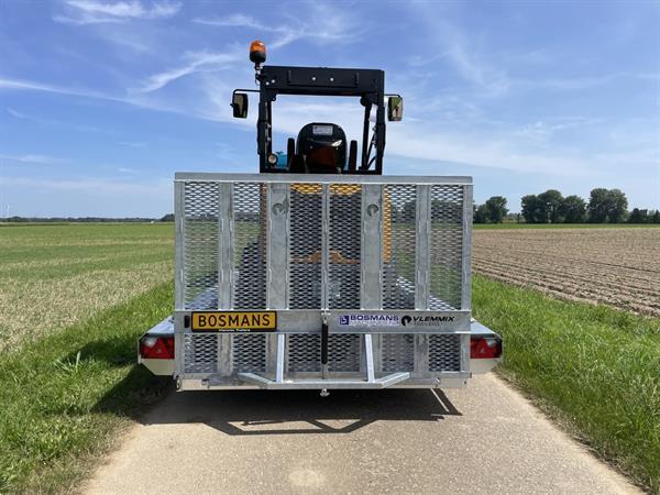 Grote foto vlemmix machinetransporter 3500 kg 400x180 2 x as 1800 kg nieuw agrarisch aanhangwagens