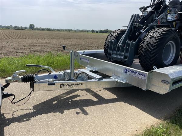 Grote foto vlemmix machinetransporter 3500 kg 400x180 2 x as 1800 kg nieuw agrarisch aanhangwagens