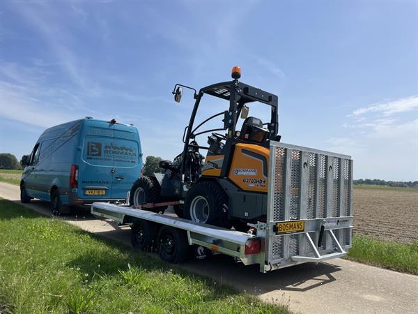 Grote foto vlemmix machinetransporter 3500 kg 400x180 2 x as 1800 kg nieuw agrarisch aanhangwagens