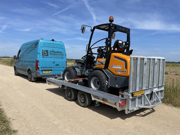 Grote foto vlemmix machinetransporter 3500 kg 400x180 2 x as 1800 kg nieuw agrarisch aanhangwagens
