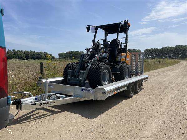 Grote foto vlemmix machinetransporter 3500 kg 400x180 2 x as 1800 kg nieuw agrarisch aanhangwagens
