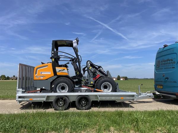 Grote foto vlemmix machinetransporter 3500 kg 400x180 2 x as 1800 kg nieuw agrarisch aanhangwagens