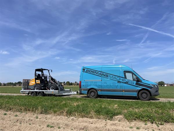 Grote foto vlemmix machinetransporter 3500 kg 400x180 2 x as 1800 kg nieuw agrarisch aanhangwagens