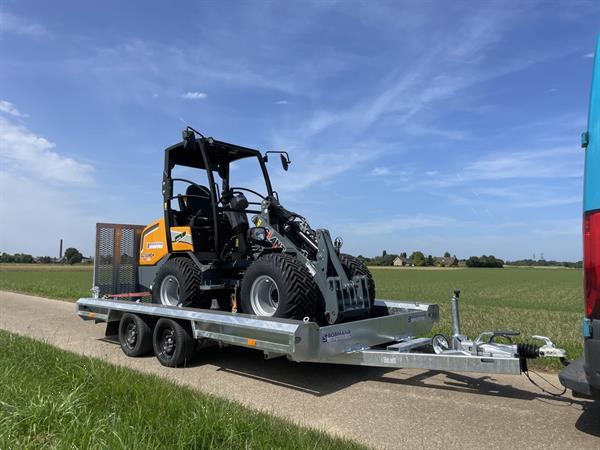 Grote foto vlemmix machinetransporter 3500 kg 400x180 2 x as 1800 kg nieuw agrarisch aanhangwagens