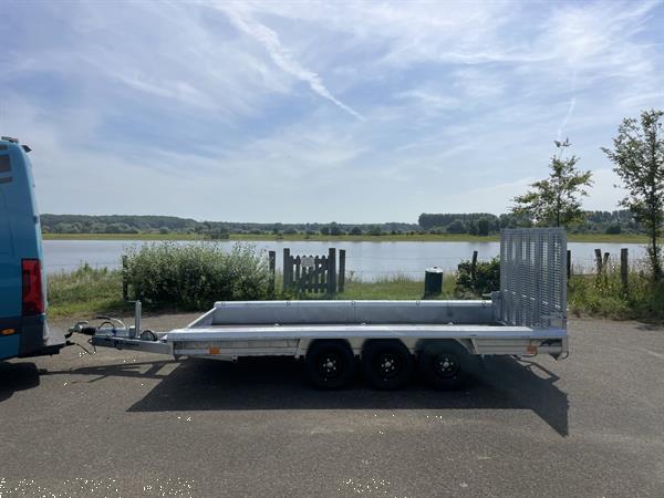 Grote foto vlemmix 3 assige machinetransporter 3500 kg 400x180 nieuw agrarisch aanhangwagens