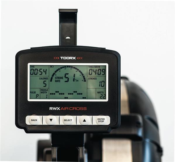 Grote foto toorx fitness rwx air cross roeitrainer luchtweerstand sport en fitness fitness