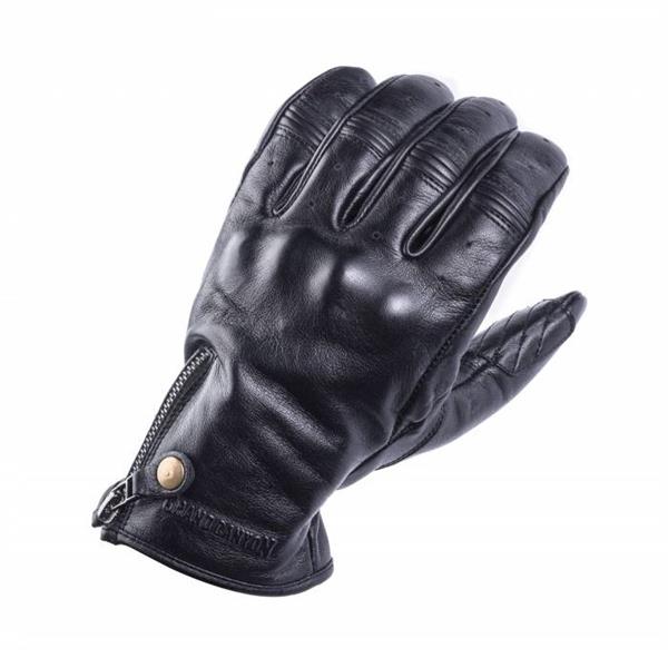 Grote foto grand canyon legendary zomer motorhandschoenen zwart leer motoren kleding