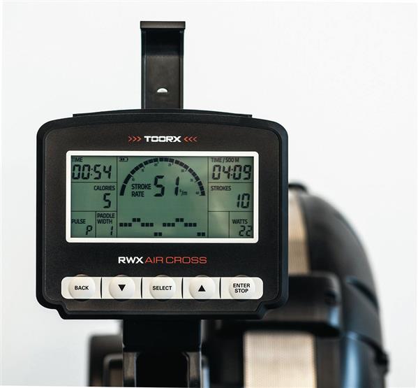 Grote foto toorx fitness rwx air cross roeitrainer luchtweerstand sport en fitness fitness