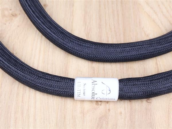 Grote foto absolue creations ul tim highend audio power cable 1 6 metre audio tv en foto onderdelen en accessoires