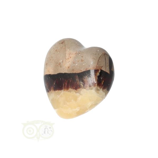 Grote foto septarie hart 3 cm nr 12 22 gram madagaskar verzamelen overige verzamelingen