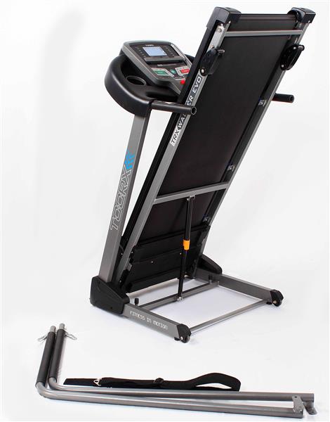 Grote foto toorx fitness walker evo loopband met verlengde handrails sport en fitness fitness
