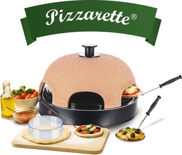 Grote foto emerio po 115984 pizzarette 6 persoons handgemaakte terracotta koepel 6 ge soleerde bak spat huis en inrichting keukenbenodigdheden