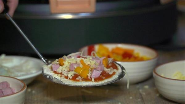 Grote foto emerio po 115984 pizzarette 6 persoons handgemaakte terracotta koepel 6 ge soleerde bak spat huis en inrichting keukenbenodigdheden