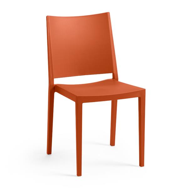 Grote foto mosk kunststof vierpootstoel huis en inrichting stoelen