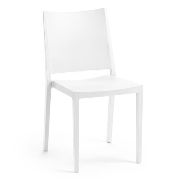 Grote foto mosk kunststof vierpootstoel huis en inrichting stoelen