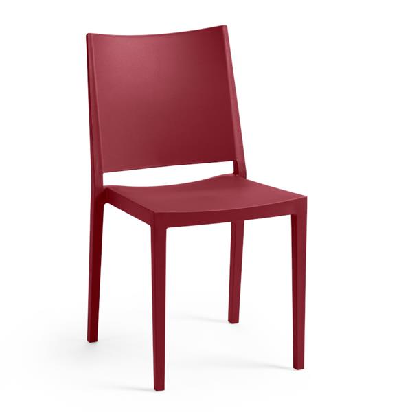 Grote foto mosk kunststof vierpootstoel huis en inrichting stoelen