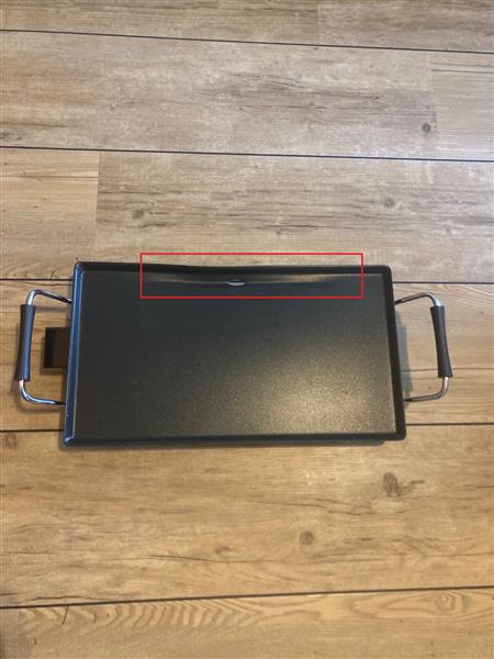 Grote foto bestron abp602 teppanyaki bakplaat voor 4 personen tafelgrill electrisch met antiaanbaklaag grillp huis en inrichting keukenbenodigdheden