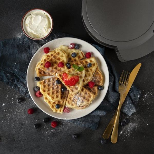 Grote foto princess 132380 wafelijzer 5 hartjeswafels regelbare thermostaat 5 standen anti aanbaklaag huis en inrichting keukenbenodigdheden