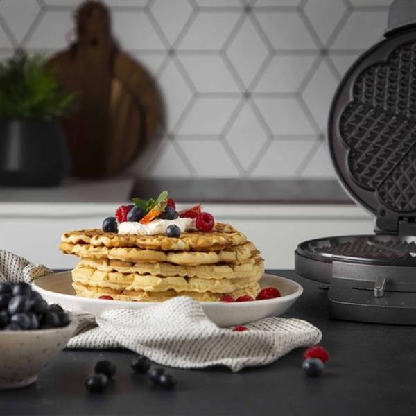 Grote foto princess 132380 wafelijzer 5 hartjeswafels regelbare thermostaat 5 standen anti aanbaklaag huis en inrichting keukenbenodigdheden