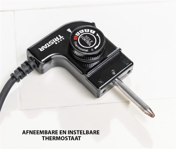 Grote foto tristar bakplaat bp 2965 gourmet bakplaat grillplaat 46 cm voor 4 tot 6 personen met regelba huis en inrichting keukenbenodigdheden