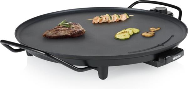 Grote foto tristar bakplaat rond bp 2787 gourmet bakplaat cirkel grill voor 4 personen met regelbare ther huis en inrichting keukenbenodigdheden