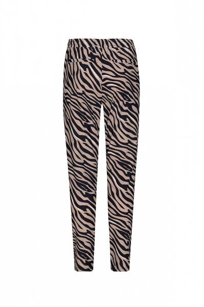 Grote foto cathy broek 23nze09 zwart sahara kleding dames broeken en pantalons
