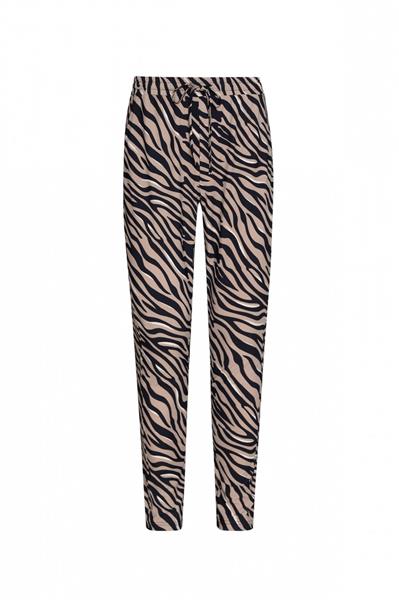 Grote foto cathy broek 23nze09 zwart sahara kleding dames broeken en pantalons