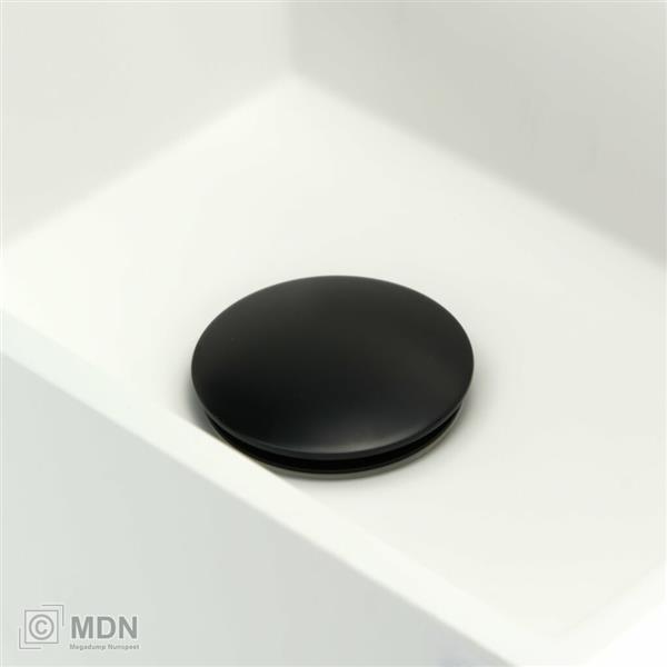 Grote foto fonteintje solid surface mat wit links doe het zelf en verbouw sanitair