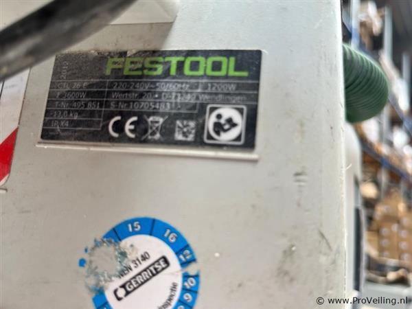 Grote foto online veiling festool stofzuiger doe het zelf en verbouw gereedschappen en machines