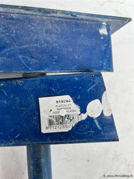 Grote foto online veiling platenhevel doe het zelf en verbouw gereedschappen en machines