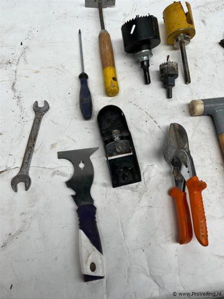 Grote foto online veiling divers handgereedschap doe het zelf en verbouw gereedschappen en machines
